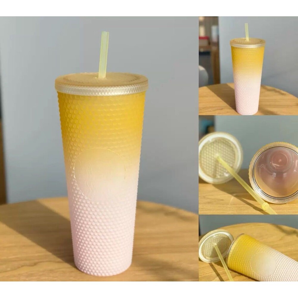 Starbucks 24oz Light Yellow Gradient Tumbler China Exclusive